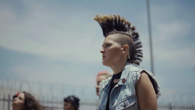 Video Reference: hair, hairstyle, girl, human, fun, feather