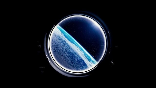 Video Reference: Atmosphere, Circle, Electric blue, Space, Planet, Font, Astronomical object, Outer space, Graphics, Earth