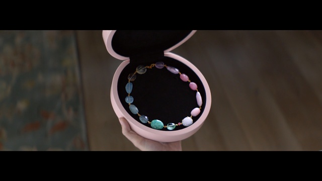 Video Reference: Turquoise, Still life photography, Fashion accessory, Design, Jewellery, Circle, Macro photography, Pendant