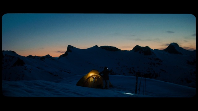 Video Reference: Sky, Nature, Mountainous landforms, Winter, Mountain, Arctic, Snow, Atmosphere, Mountain range, Morning