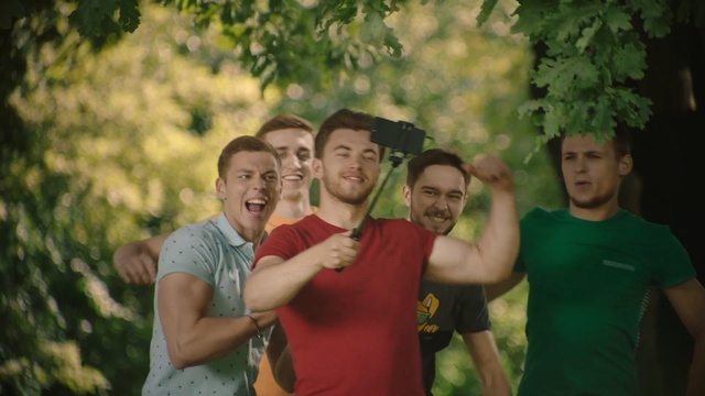 Video Reference: People, Red, Green, Social group, Fun, Youth, Friendship, Male, Community, Leisure, Person