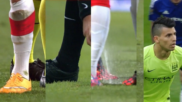 Video Reference: player, football player, soccer player, ball, grass, football, sports, games, sports training, knee, Person