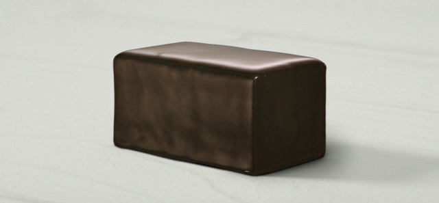 Video Reference: Furniture, Brown, Ottoman, Leather, Rectangle, Table, Stool, Square