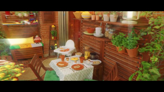 Video Reference: Room, Meal, Table, Furniture, Interior design, Brunch, Floristry, Floral design, Plant, House