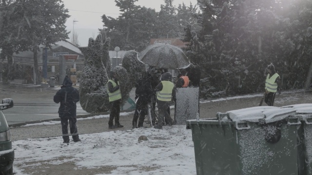 Video Reference: Rain, Tree, Snow, Precipitation, Rain and snow mixed, Winter storm, Person