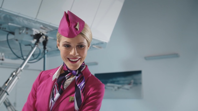 Video Reference: Pink, Headgear, Photography, Magenta, Smile, Person