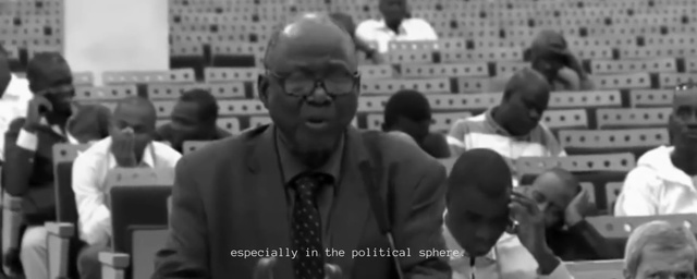 Video Reference: Speech, Event, Photography, Black-and-white, Monochrome, Crowd