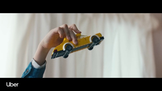 Video Reference: Yellow, Toy vehicle, Model car, Toy, Vehicle, Automotive design, Car, Hand, Lego, Automotive wheel system