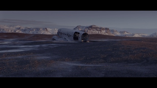 Video Reference: Natural environment, Vehicle, Landscape, Ecoregion, Sky, Tundra, Space, Mountain range, Horizon, Aircraft