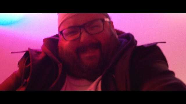 Video Reference: red, purple, eyewear, glasses, vision care, mouth, magenta, sky, fun, facial hair