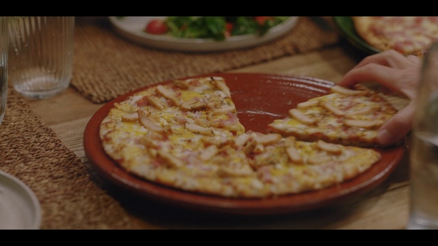 Video Reference: Dish, Food, Cuisine, Ingredient, Pizza cheese, Produce, Pizza, Frico, Staple food, Tarte flambée