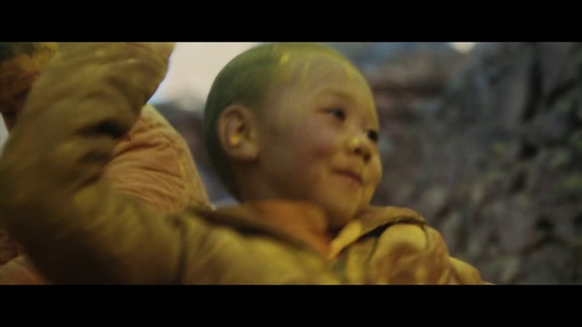 Video Reference: Face, Child, Facial expression, Skin, Head, Nose, Human, Cheek, Mouth, Adaptation