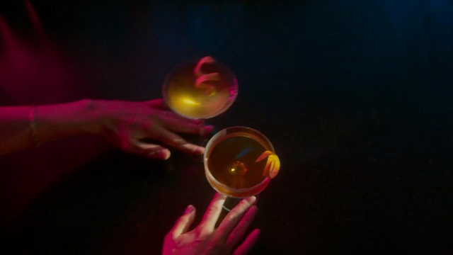 Video Reference: darkness, light, lighting, magenta, event, stemware