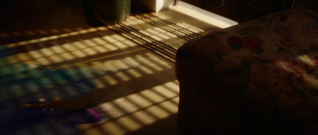 Video Reference: Light, Room, Floor, Shadow, Flooring, Indoor, Sitting, Computer, Table, Keyboard, Laptop, Desk, Lit, Living, Dark, Rug, Black, Food, White, Mouse, Desktop