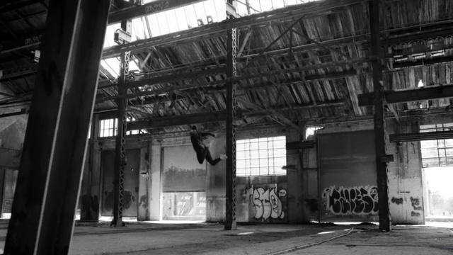 Video Reference: Monochrome, Black-and-white, Urban area, Building, Monochrome photography, Architecture, Photography, Daylighting, Factory, City