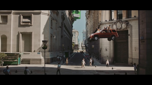 Video Reference: Screenshot, Street, Tree, Animation, Architecture, Plant, City, Fictional character, Road, Facade