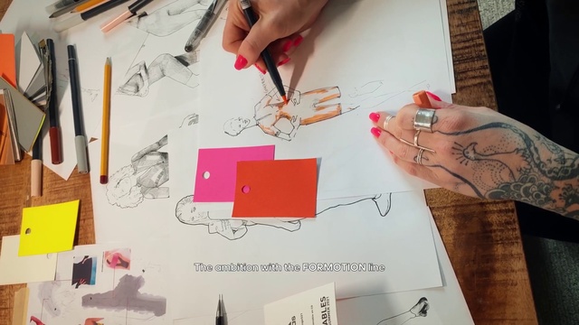 Video Reference: Hand, Textile, Art, Automotive design, Gesture, Finger, Writing implement, Font, Artist, Nail