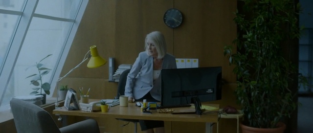Video Reference: Yellow, Room, Interior design, Public speaking, Desk, Furniture, Fun, Sitting, Table, Photography, Person