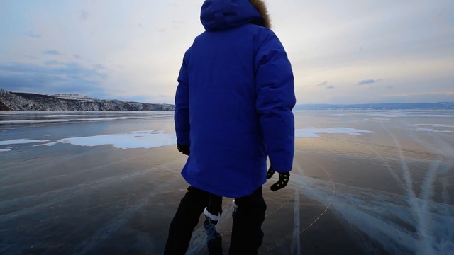 Video Reference: blue, sea, sky, water, winter, freezing, arctic, ice, reflection, ocean