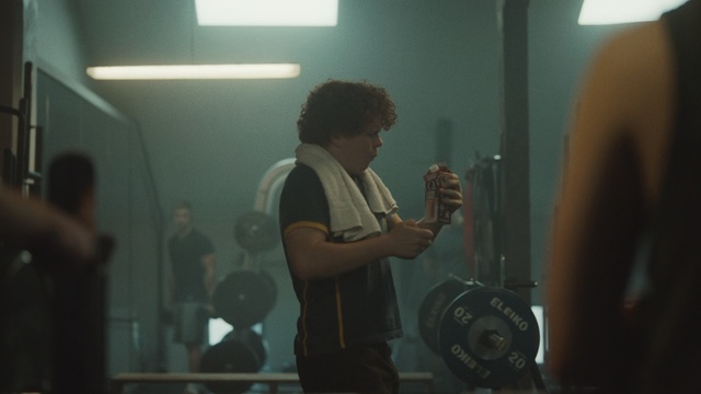 Video Reference: room, electronic device, audio, darkness, muscle, fun