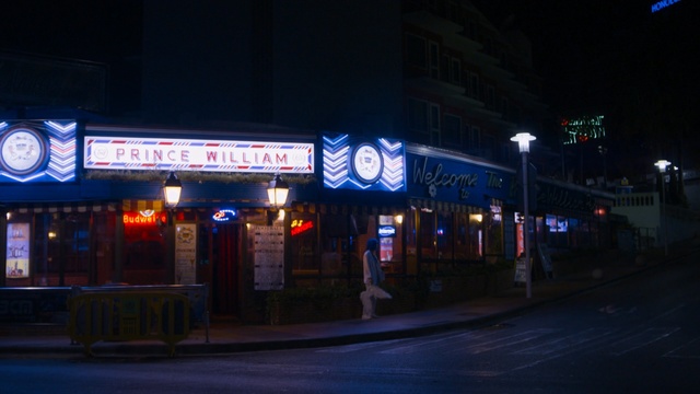 Video Reference: Night, Light, Metropolitan area, Neon, Electronic signage, Lighting, Neon sign, Urban area, Electricity, Darkness