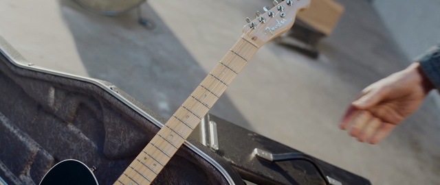Video Reference: musical instrument, string instrument, string instrument, plucked string instruments, guitar, string instrument accessory, acoustic guitar, bass guitar, guitar accessory, musical instrument accessory, Person