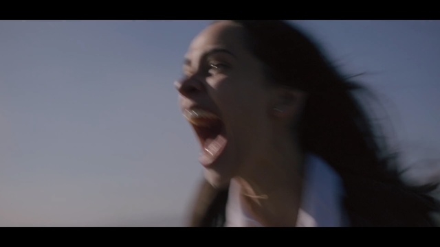 Video Reference: sky, human, screenshot, mouth, girl, darkness, fun, scene