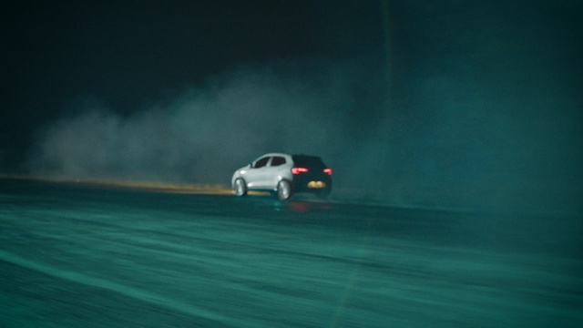 Video Reference: mode of transport, atmosphere, water, automotive design, smoke, car, sky, computer wallpaper, racing, landscape