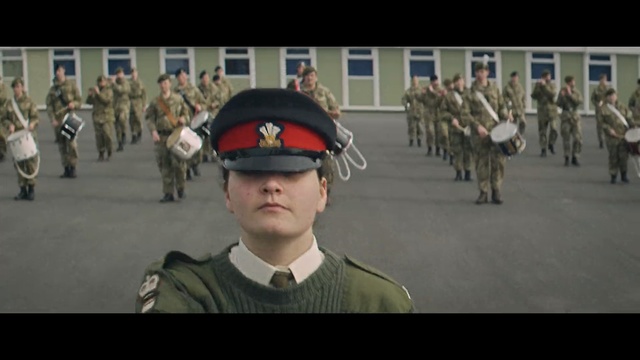 Video Reference: military, army, troop, soldier, military person, military uniform, military, marching, infantry, military organization, Person