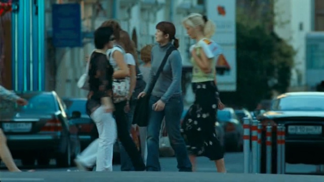 Video Reference: Photograph, Snapshot, Pedestrian, Mode of transport, Lady, Standing, Human, Vehicle, Infrastructure, Car