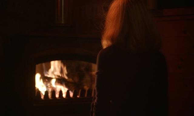 Video Reference: Heat, Flame, Fire, Fireplace, Darkness, Room, Night, Gas, Hearth