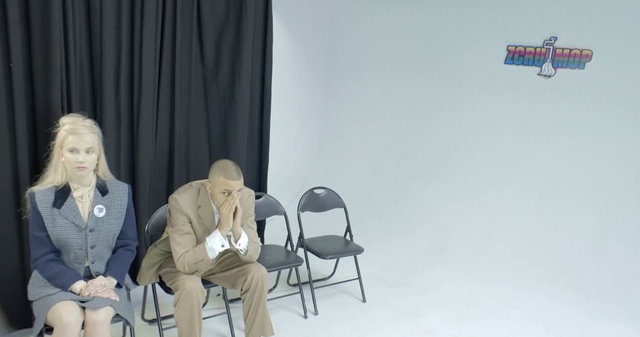 Video Reference: Room, Sitting, Furniture, Chair, Person