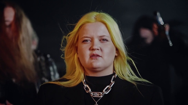 Video Reference: Hair, Face, Blond, Head, Beauty, Chin, Hairstyle, Cheek, Lip, Human