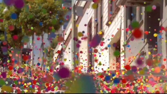 Video Reference: Tree, Plant, Confetti, Art, Person