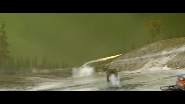 Video Reference: Water, Sky, Slope, Tree, Landscape, Geological phenomenon, Horizon, Wind, Road, Freezing