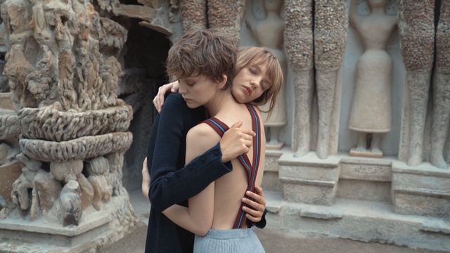 Video Reference: girl, temple, fur
