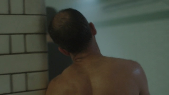 Video Reference: Hair, Shoulder, Barechested, Back, Bathing, Joint, Neck, Male, Arm, Chin