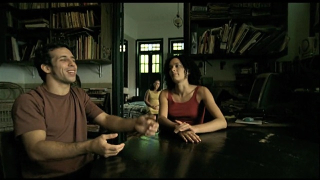 Video Reference: darkness, girl, conversation, fun, screenshot, midnight, Person
