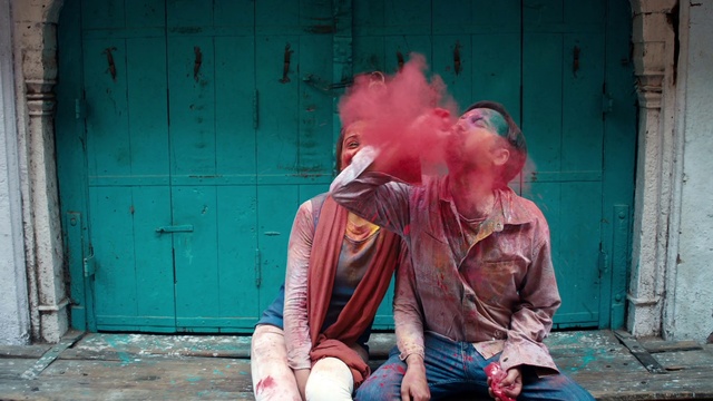 Video Reference: Red, Pink, Human, Fun, Temple, Adaptation, Sitting, Flesh, Photography, Leisure