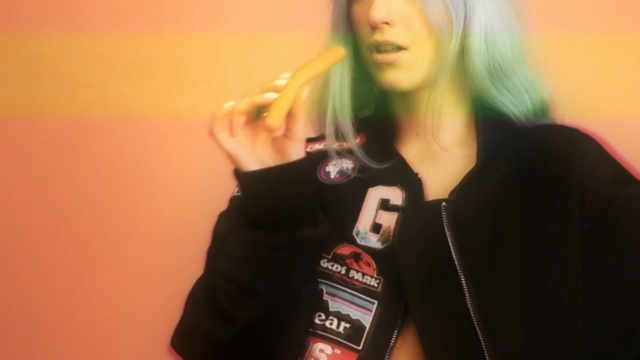 Video Reference: hair, human hair color, blond, girl, fun, long hair, smile, brown hair, singing, Person