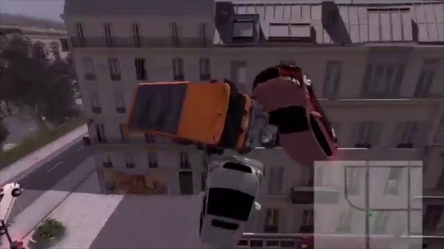 Video Reference: Mode of transport, Snapshot, Pc game, Fictional character, Architecture, Screenshot, Robot, Facade, Animation, Residential area