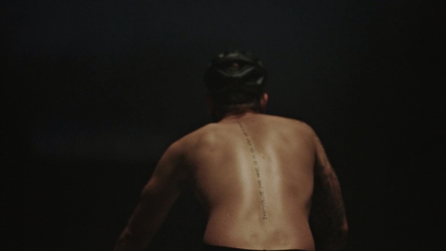 Video Reference: Barechested, Shoulder, Back, Black, Skin, Arm, Male, Muscle, Neck, Darkness