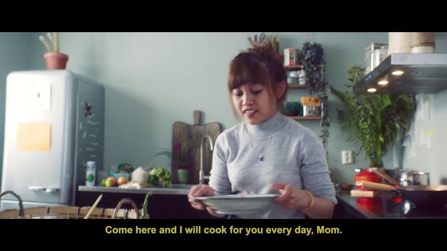 Video Reference: Snapshot, Child, Eating, Photo caption, Smile