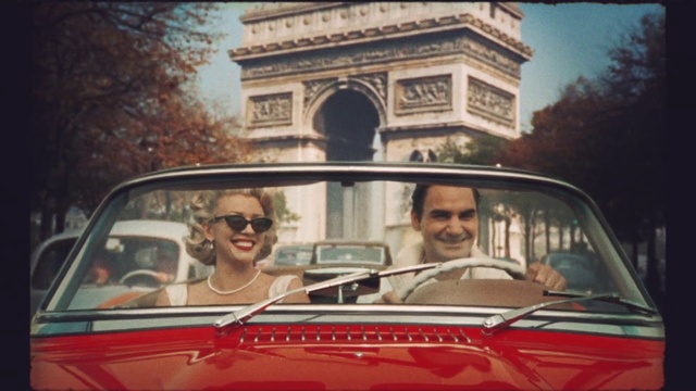 Video Reference: Land vehicle, Vehicle, Car, Motor vehicle, Classic, Vintage car, Classic car, Mid-size car, Sedan, Person