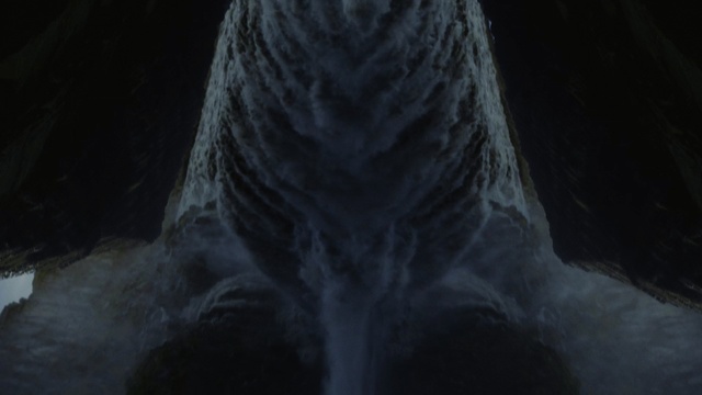 Video Reference: water, darkness, atmosphere, geological phenomenon, screenshot, organism, formation, computer wallpaper, freezing