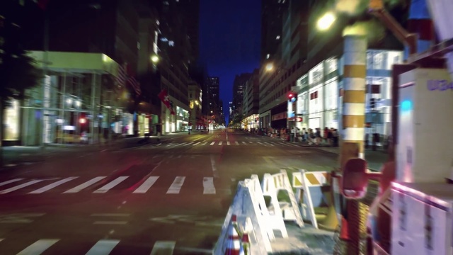 Video Reference: lane, metropolitan area, town, street, urban area, night, metropolis, infrastructure, city, road