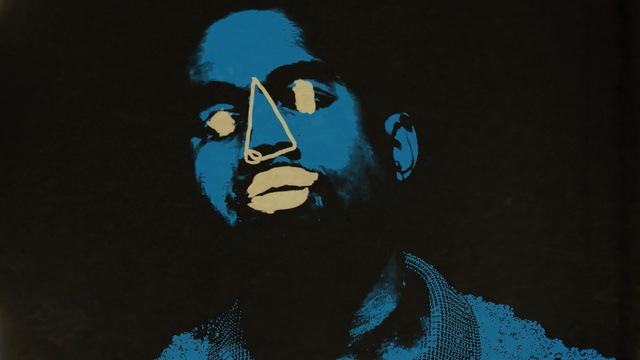 Video Reference: blue, art, illustration, darkness, computer wallpaper, graphics, fictional character, graphic design, visual arts, font, Person