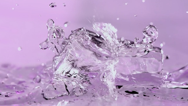 Video Reference: water, purple, violet, lilac, ice, freezing, drop, macro photography, computer wallpaper, Person