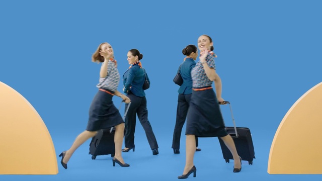Video Reference: Blue, Fun, Standing, Interaction, Event, Conversation, Leisure, Sitting, Gesture