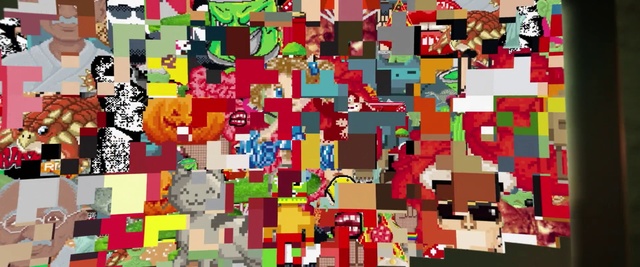 Video Reference: Jigsaw puzzle, Puzzle, Pattern, Design, Toy, Art, Visual arts, Collage, Illustration, Rectangle